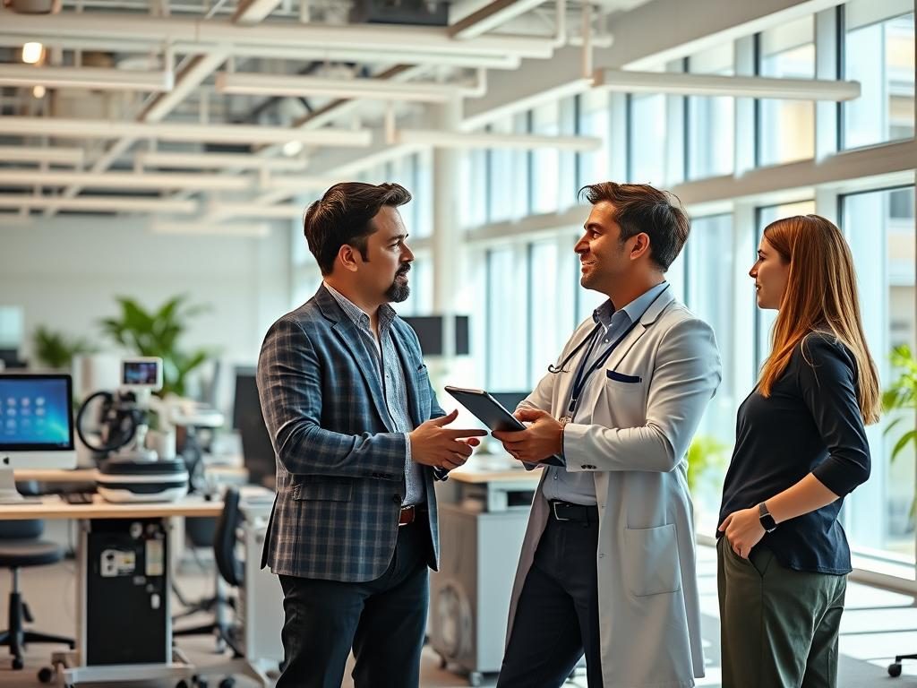 mentorat în industriile sănătății și tehnologiilor