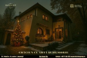 Poveste de Crăciun: Atmosfera Anilor ’30 în Fosta Casă Tătărăscu, Azi Eko Group Vila