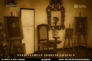 Urări de Crăciun învăluite în farmecul perioadei interbelice, parte din experiența Crăciunul anilor ’30 găzduit de Eko Group Vila